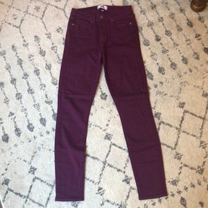 Paige high wais hoxton ultra skinny jeans